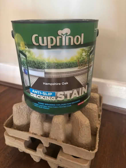 Photo of free 2.5L Cuprinol decking stain (Twickenham TW2) #1