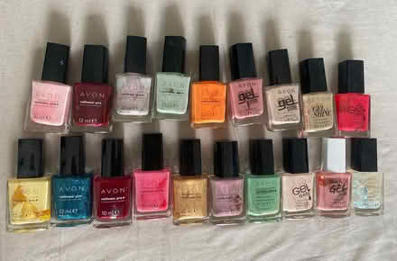 Photo of free 19 Avon nail varnishes (Beauchief S8) #1