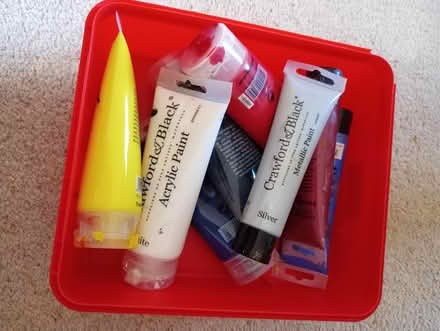 Photo of free Acrylic paints (Malvern WR14) #1