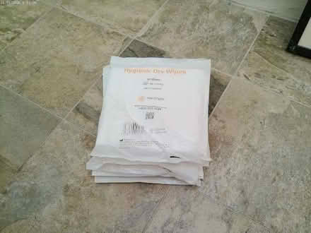 Photo of free Hygienic Dry Wipes (Woollard BS39) #1