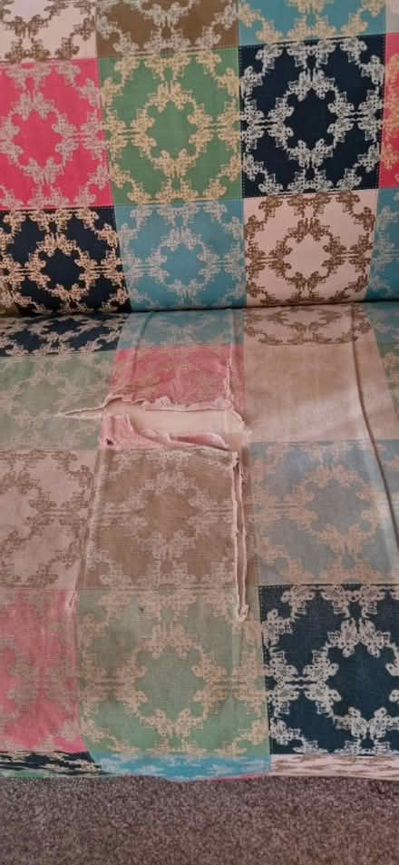 Photo of free 2 seater sofa or small 3 seater (GL12) #2