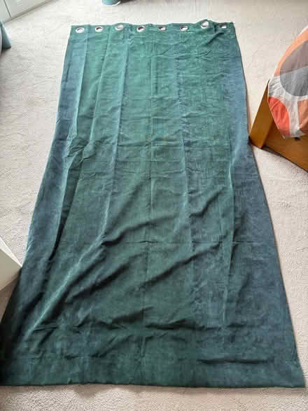 Photo of free Pair of Green blackout curtains (Slateford EH14) #1