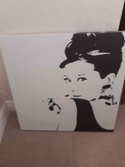 Photo of free Vintage ikea audrey hepburn canvas (Little Neston CH64) #1