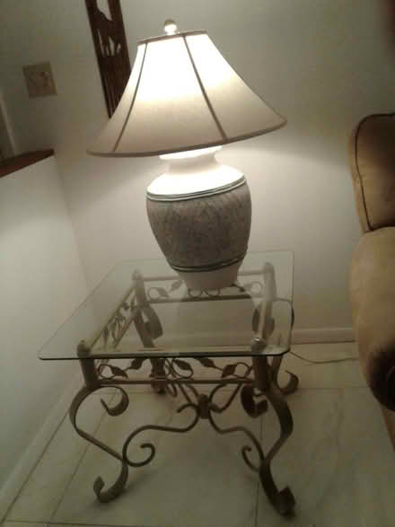 Photo of free Three piece matching glass tables (Deerfield Beach) #2