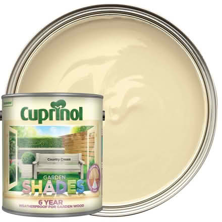 Photo of Cuprinol Country Cream garden paint (Sheldon B92) #1