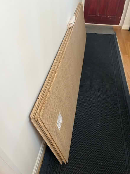 Photo of free 3 Big T&G Chipboard Flooring Boards (SW20 South Merton Station) #1