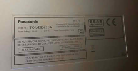 Photo of free Panasonic TV (Peachcroft OX14) #3