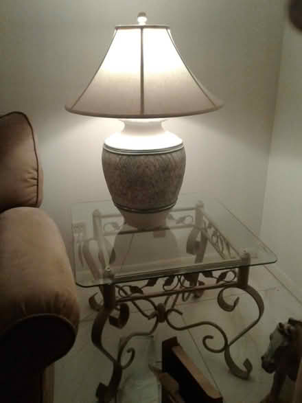 Photo of free Three piece matching glass tables (Deerfield Beach) #4
