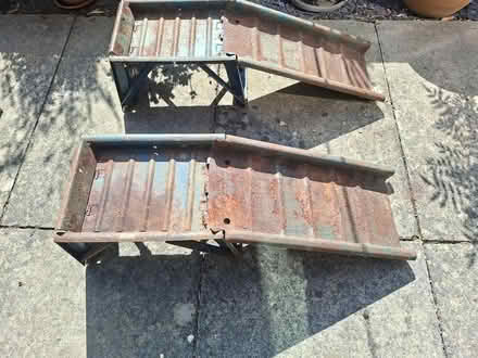 Photo of free Car Wheel Ramps (Droitwich Spa WR9) #2