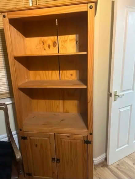 Photo of free pine bookcase (Elstow MK42) #1