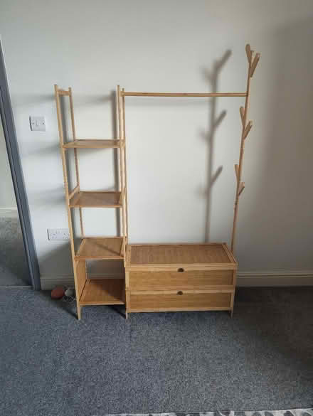 Photo of free Wooden open wardrobe (Kimberworth S61) #1
