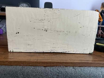 Photo of free Cream Distressed Shelf (Owings Mills,MD) #3
