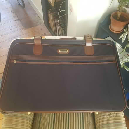 Photo of free Large retro suitcase (West Worthing BN14) #1