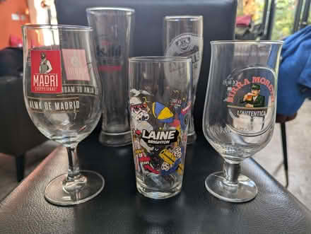 Photo of free Branded beer glasses (Wimbledon SW19) #2