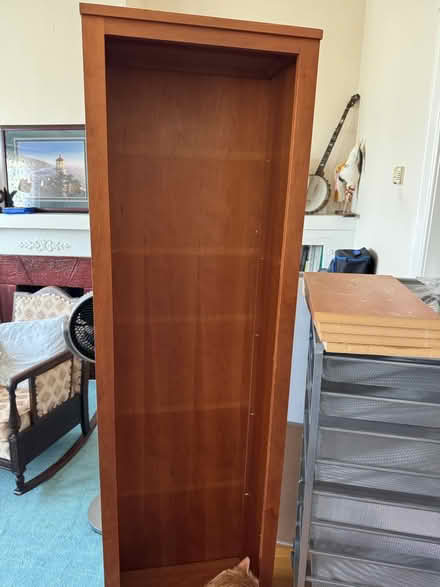 Photo of free Tall wooden shelves (Alameda) #2