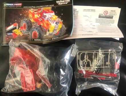 Photo of free Laser Pegs Monster Rally : Fire’s Fury (Great Harwood BB6) #3