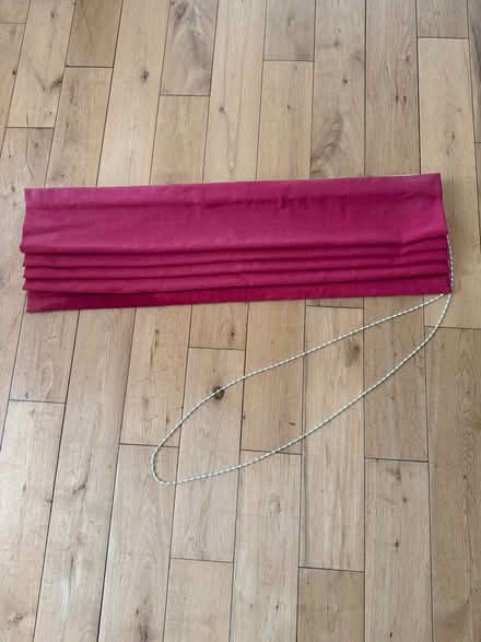 Photo of free Roman blind, red (Willingdon BN20) #1