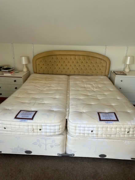 Photo of free Large double bed can be two singles (Ravenstonedale CA17) #2