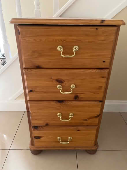 Photo of free 4 drawer bedside unit (Kenley CR8) #1