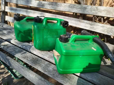 Photo of free Three petrol cans (Stonehouse GL10) #1