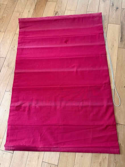 Photo of free Roman blind, red (Willingdon BN20) #2