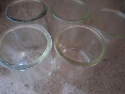 Photo of free Oui yogurt glass cups (Holly Springs, on Fuquay side) #1