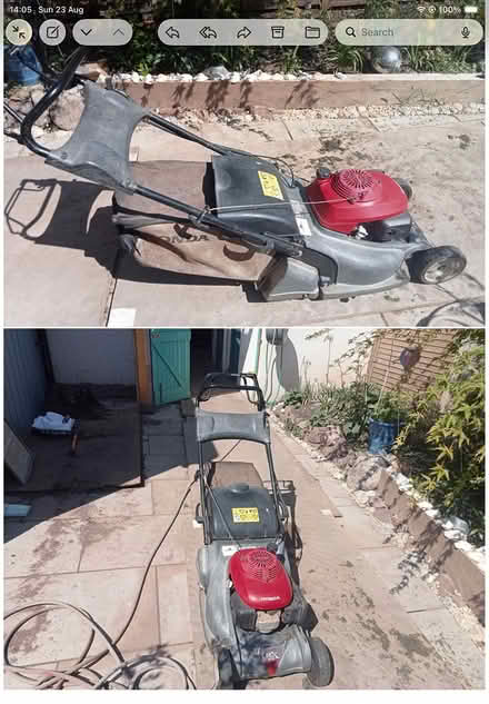 Photo of free Honda Lawn Mower (Minehead TA24) #2