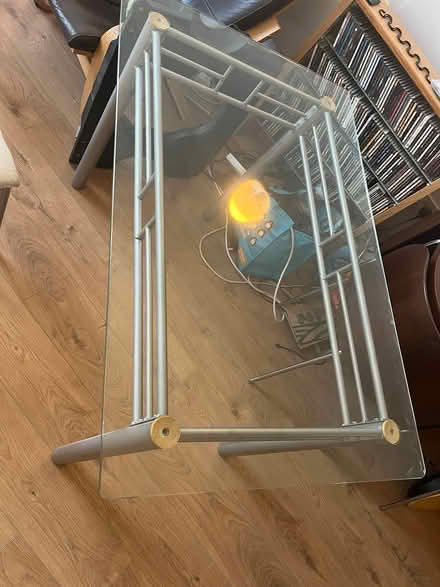 Photo of free Glass table and 4 chairs (Elland) #2