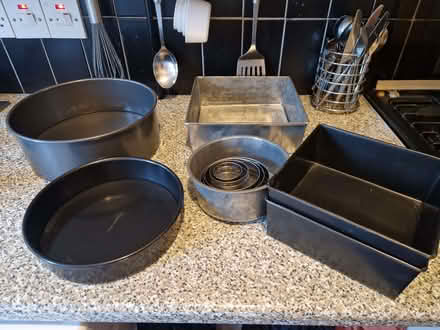 Photo of free Baking tins and cutters (North Town GU12) #1