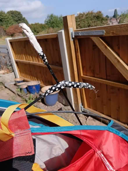 Photo of free DAMAGED Quechua 2 man pop up tent (Bramley, Leeds LS13) #3