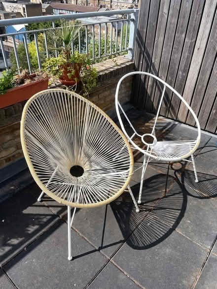 Photo of free Two broken outdoor chairs (N16) #1