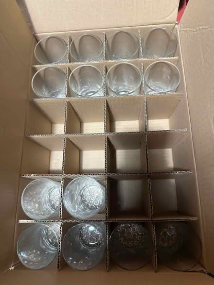 Photo of free New drinking glasses (belmont/watertown line) #1