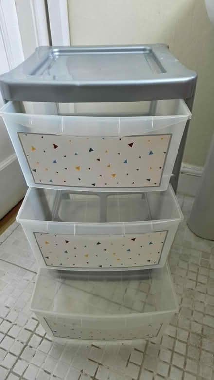 Photo of free Plastic storage drawers (Drumcondra) #1