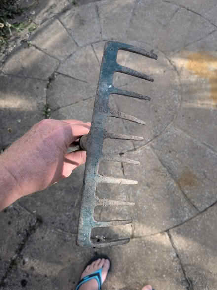 Photo of free Garden rake metal head (Caversham RG4) #1
