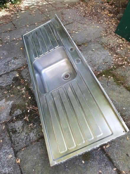 Photo of free Stainless steel double-drainer sink (Dutlas LD7) #2