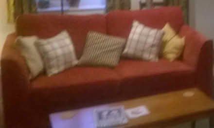 Photo of free Red sofas x 2 (Leintwardine SY7) #1