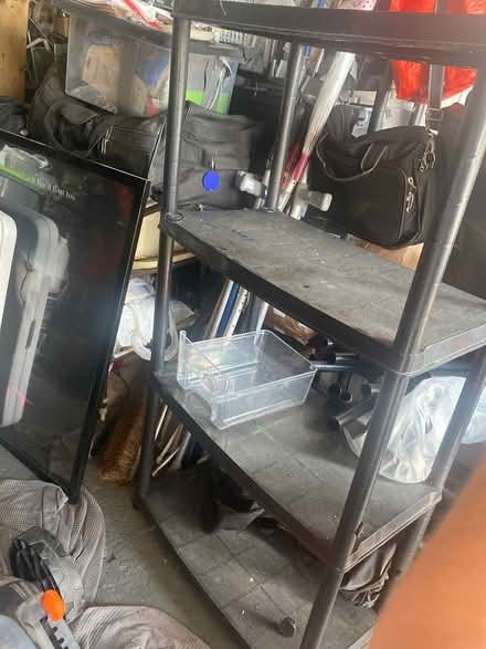 Photo of free Garage shelving/ storage. Plastic (Aylesford ME20) #2