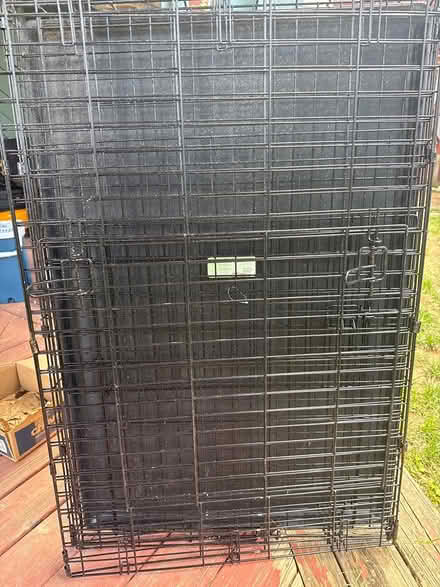 Photo of free 48” Wire Dog Crate - Large (Alexandria, VA) #1