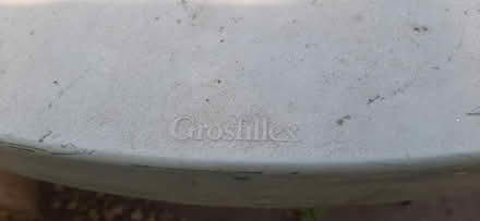 Photo of free Sturdy Grosfillex Garden table + 2 chairs (Loanhead EH20) #4