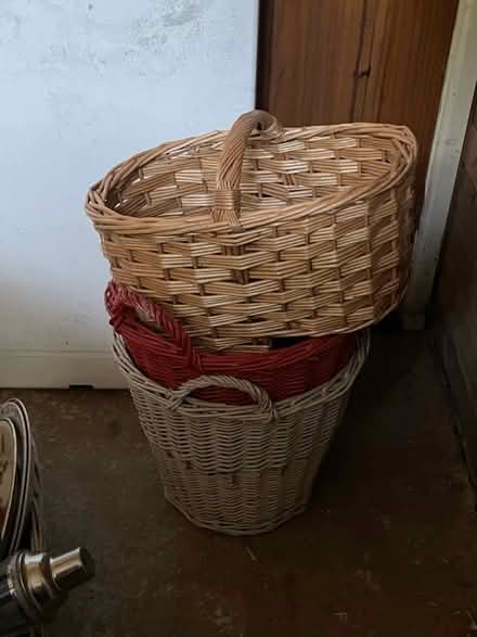 Photo of free 3baskets, 1 is a stair basket (Vicars Cross CH3) #1