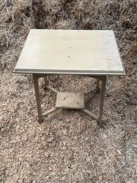 Photo of free Painted wooden table (Bryn-y-cochin SY12) #2