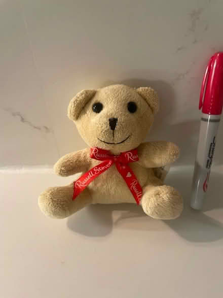 Photo of free Small branded plush bear (Bayview/highway 7) #1