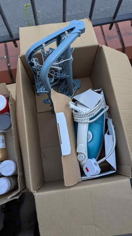 Photo of free Mop, iron, drying rack (Rusholme M14) #2