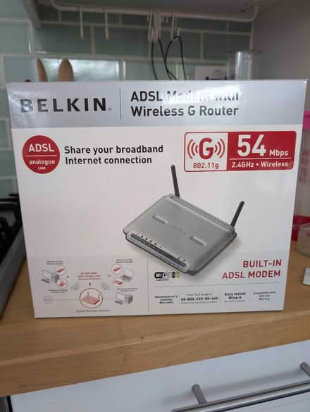 Photo of free Belkin router (Ealing W13) #1