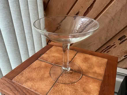 Photo of free Glass martini-shaped candy dish (Lucas Valley) #1