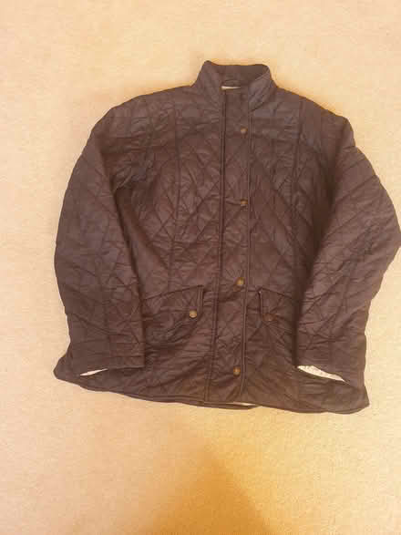 Photo of free Black genuine Barbour coat (Malvern WR14) #4