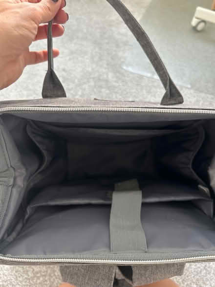 Photo of free Lele Sky grey laptop backpack (Berkhamsted HP4) #1