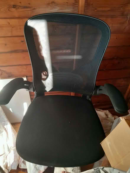 Photo of free Black Office Chair (Barnard's Green WR14) #1