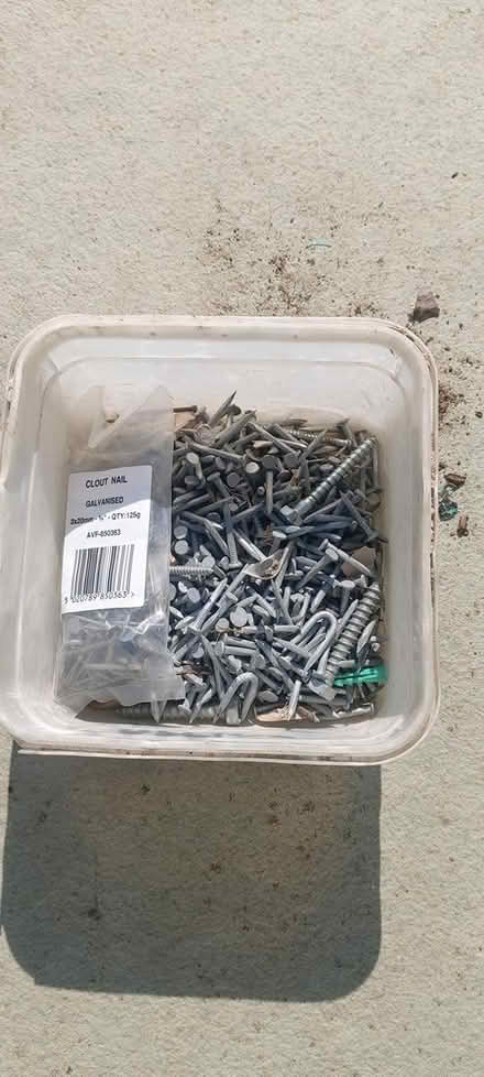 Photo of free Galvanised nails (Gunthorpe peterborough) #1
