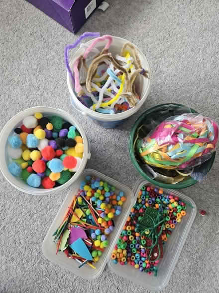 Photo of free Kids craft materials (Baildon BD17) #1